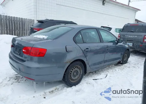 2011 Volkswagen Jetta 2.0L Base/2.0L S z USA, uszkodzony, nr VIN 3VW2K7AJ4BM390844